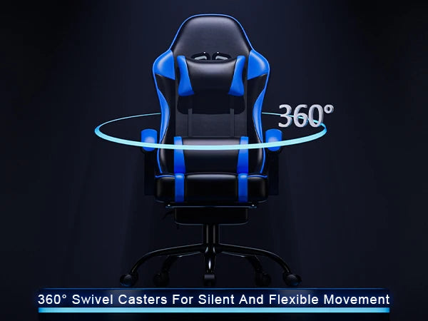 Gaming Chair Footrest, PU Leather Video Game Chairs IN USA.