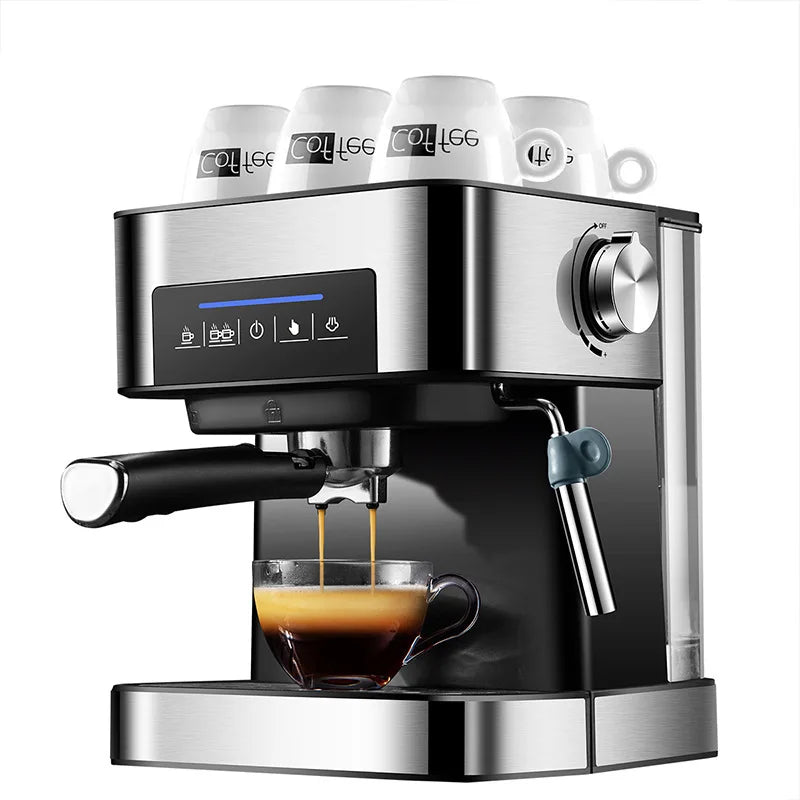 Ulka Pump Coffee Maker Led Screen Espresso Machine in USA.