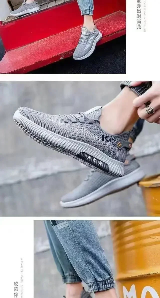 Mesh Sneakers Comfortable Trendy Versatile Shoes Men in USA