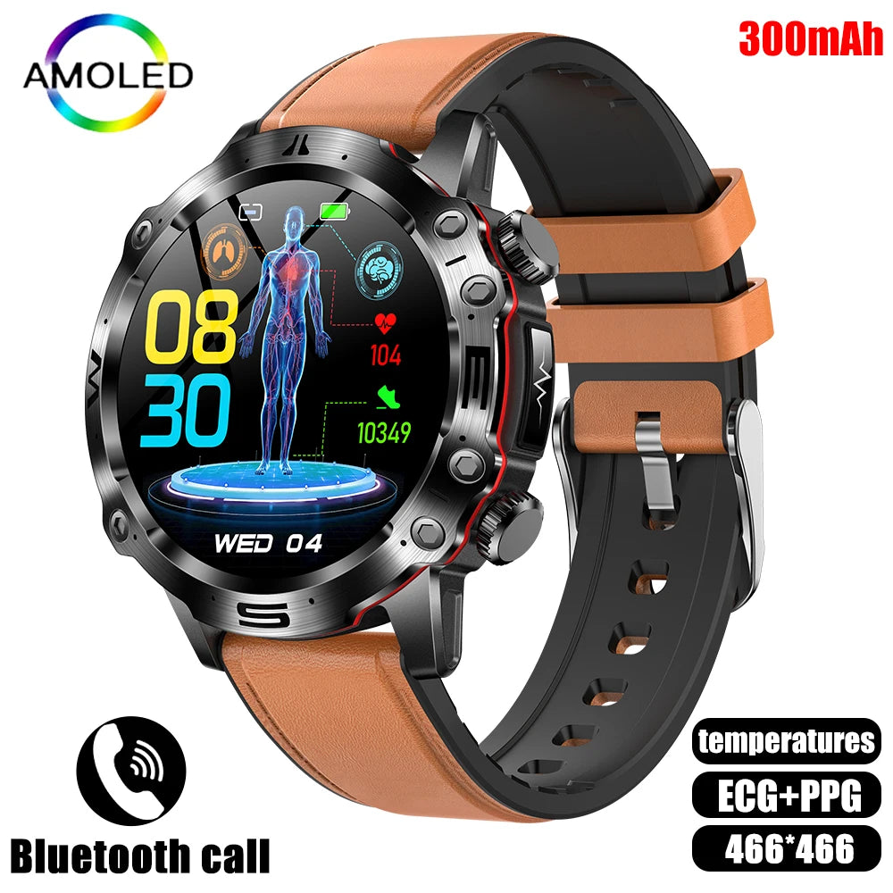 Bluetooth Call Smart Watch Men Health Blood Pressure IN USA.