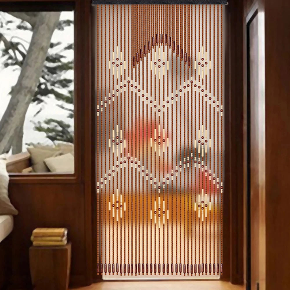 Porch Partition Curtain, Bamboo Bead Curtain in USA