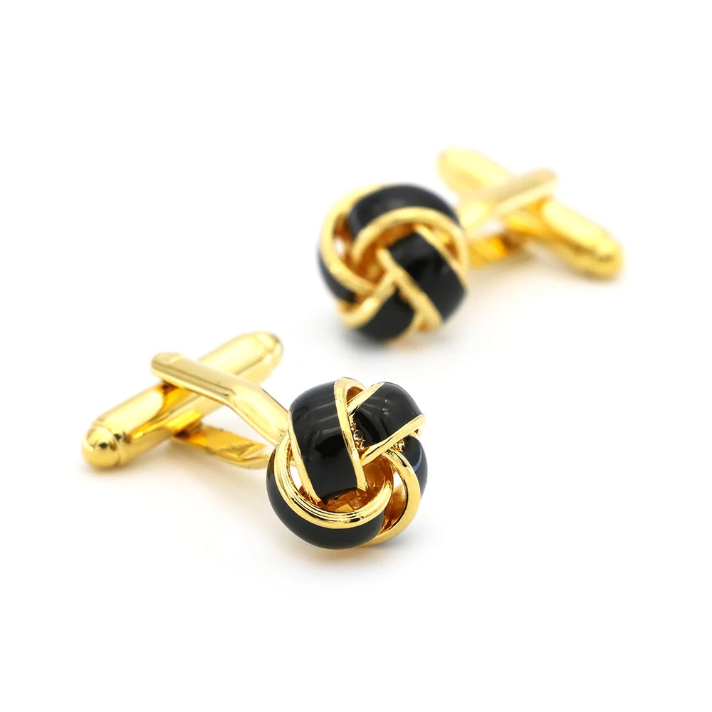 iGame Fashion Knot Cuff Links Quality Brass Material in USA