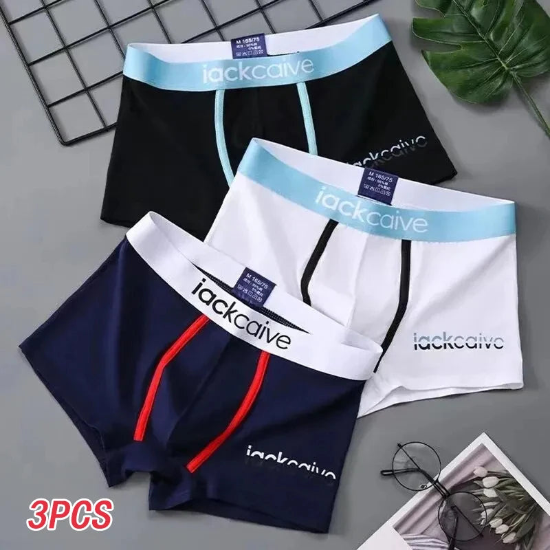 Men's Underwear Boxers Cotton Underpants Male Sexy Pantie in USA