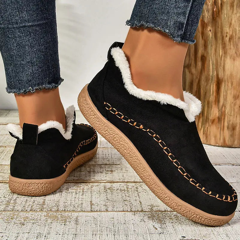 Women's Boots Slip On Winter Boots Winter Shoes Women Ankle Boots in USA