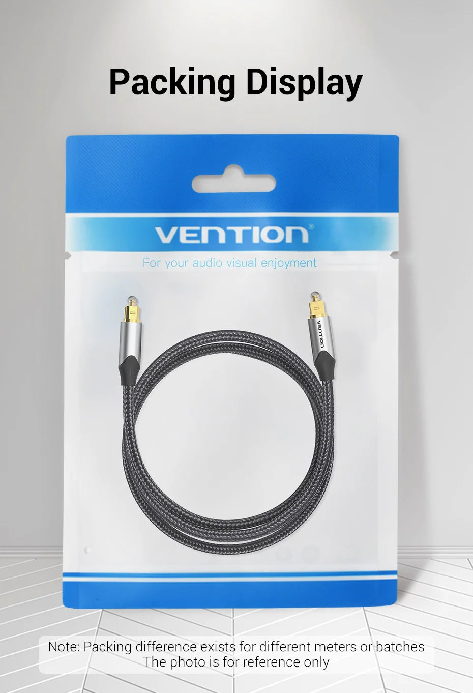 Vention Digital Optical Audio Cable Toslink Coaxial Cable in USA.