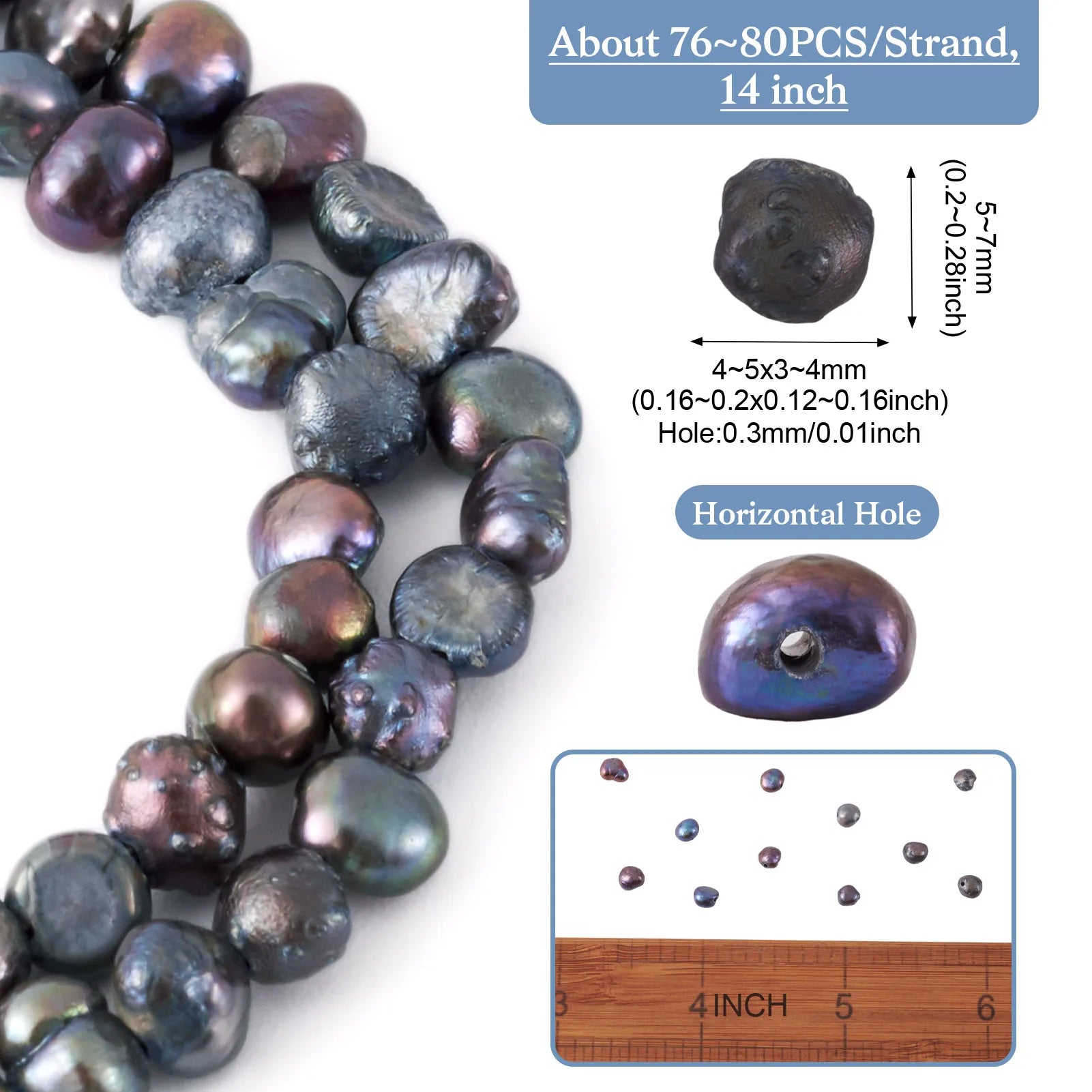 Strand Natural Cultured Freshwater Pearl Beads Strands Nuggets in USA.