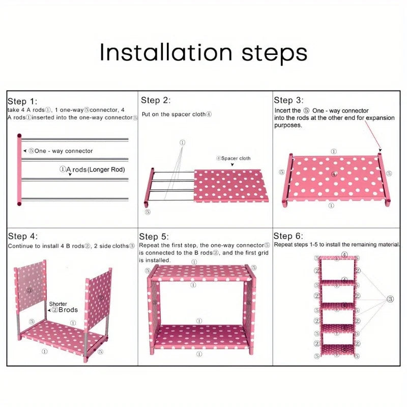 Shelf Rack Organizer Bookcase DIY Cabinet Home Office in USA.