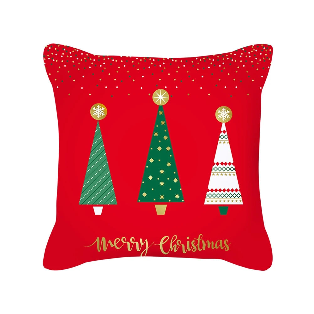 Christmas Cushion Covers Pillow Cases for Sofa in USA.