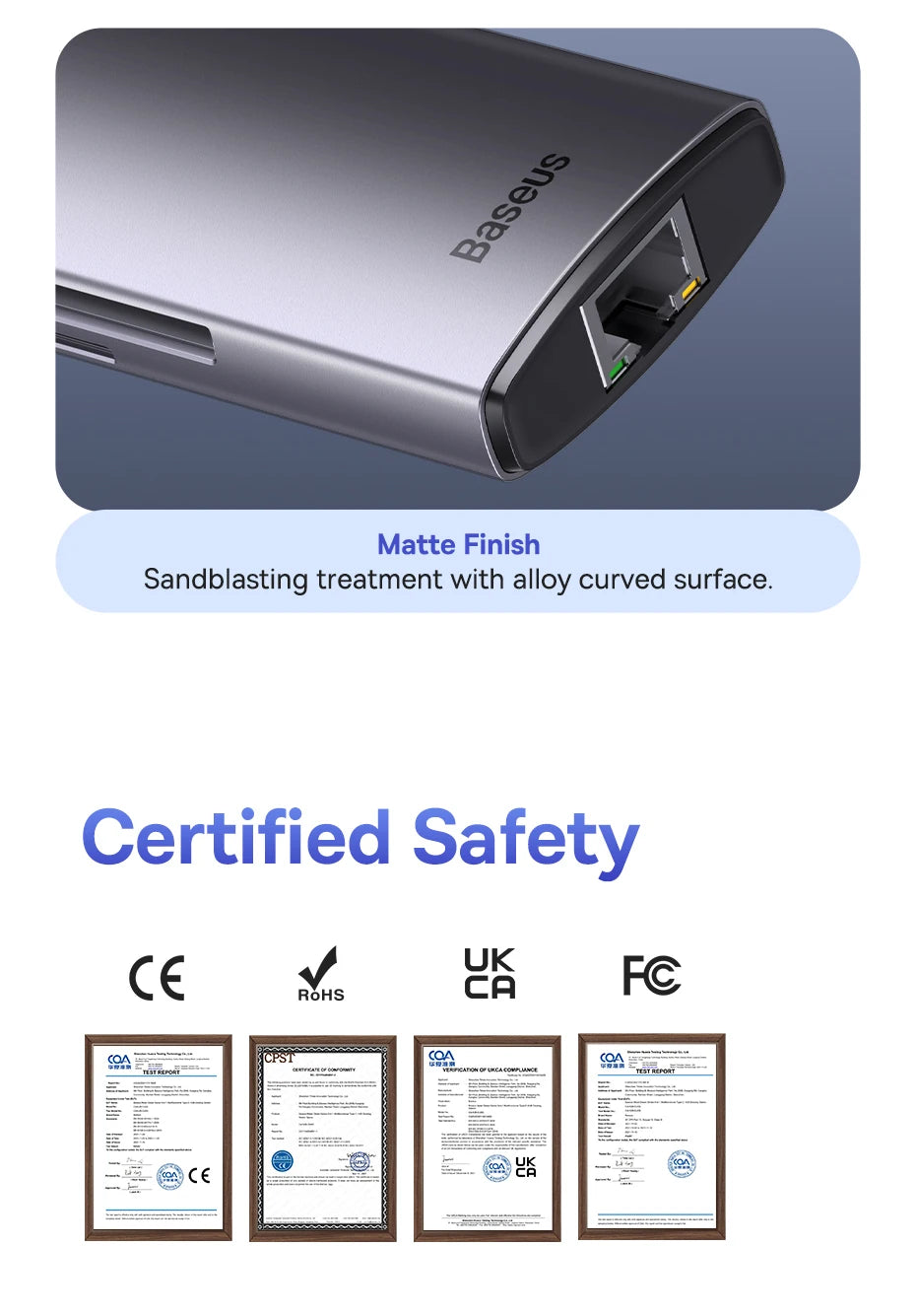 Baseus USB Hub Type C to HDMI-compatible USB IN USA.