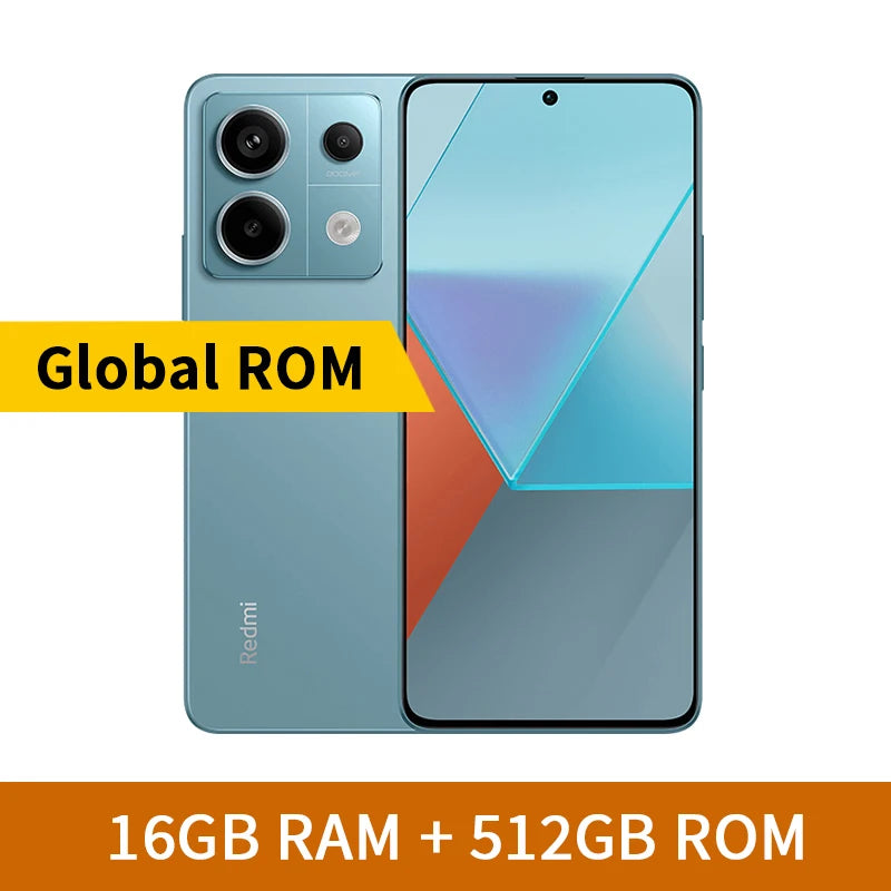 Global ROM Xiaomi Redmi Note 13 Pro 5G Mobile Phone 128GB 256GB 512GB 