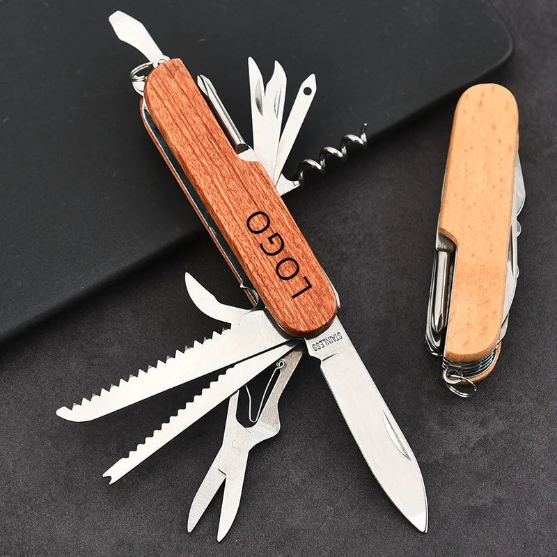 Custom LOGO Wooden Multi Functional Tool Wine Opener in USA