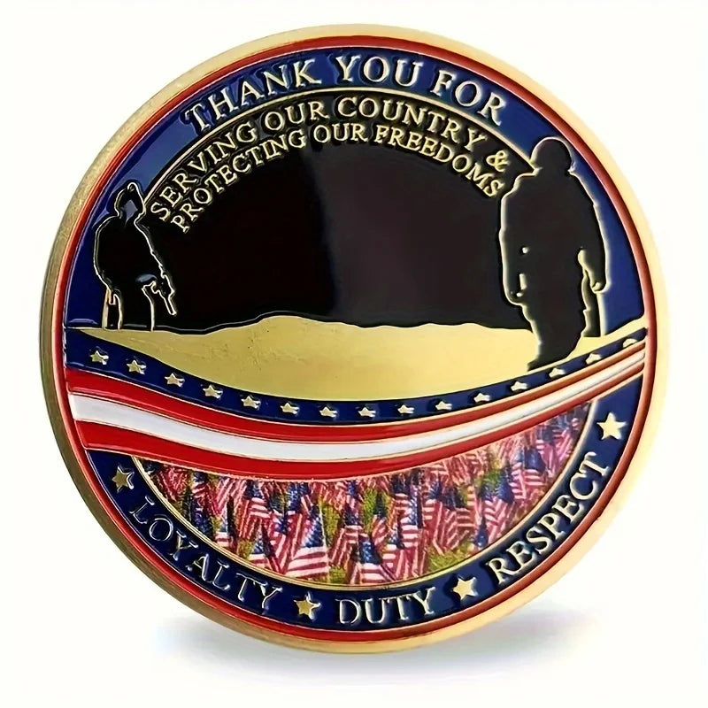 Veterans Thank You Challenge Coins Your Service Gifts in USA