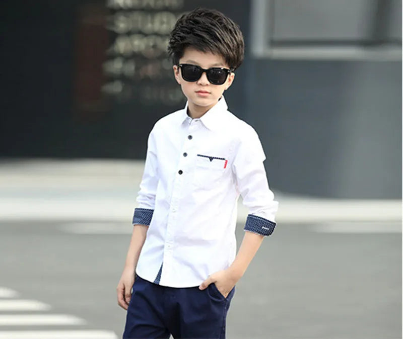 Teenager Kids Boys Clothes Children Shirts Fashion in USA