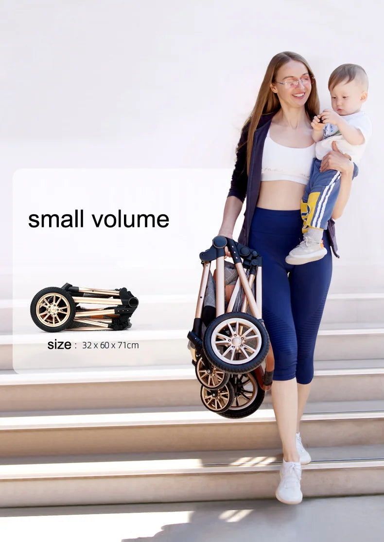 Foldable Stroller High landscape Newborn Baby in USA