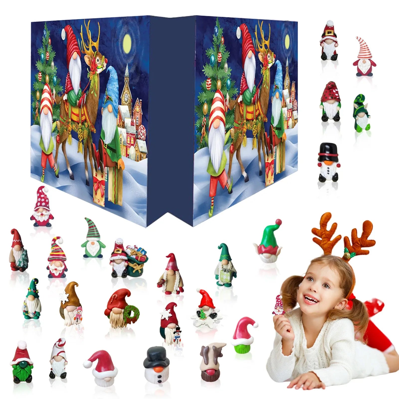 Christmas Gnome Advent Calendar 24 Day Christmas Advent Calendar Colle