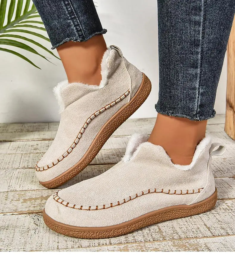 Women's Boots Slip On Winter Boots Winter Shoes Women Ankle Boots in USA