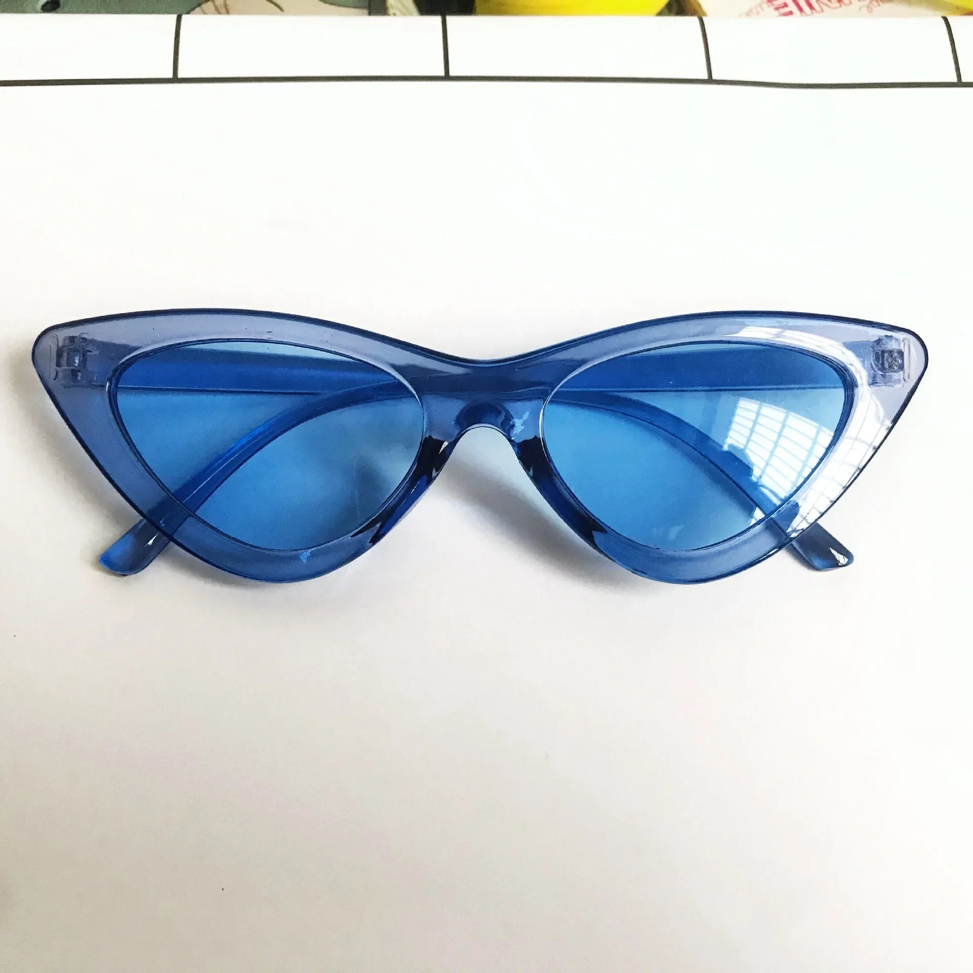 Retro Vintage Cateye Women Sexy Small Cat Eye Sun Glasses in USA