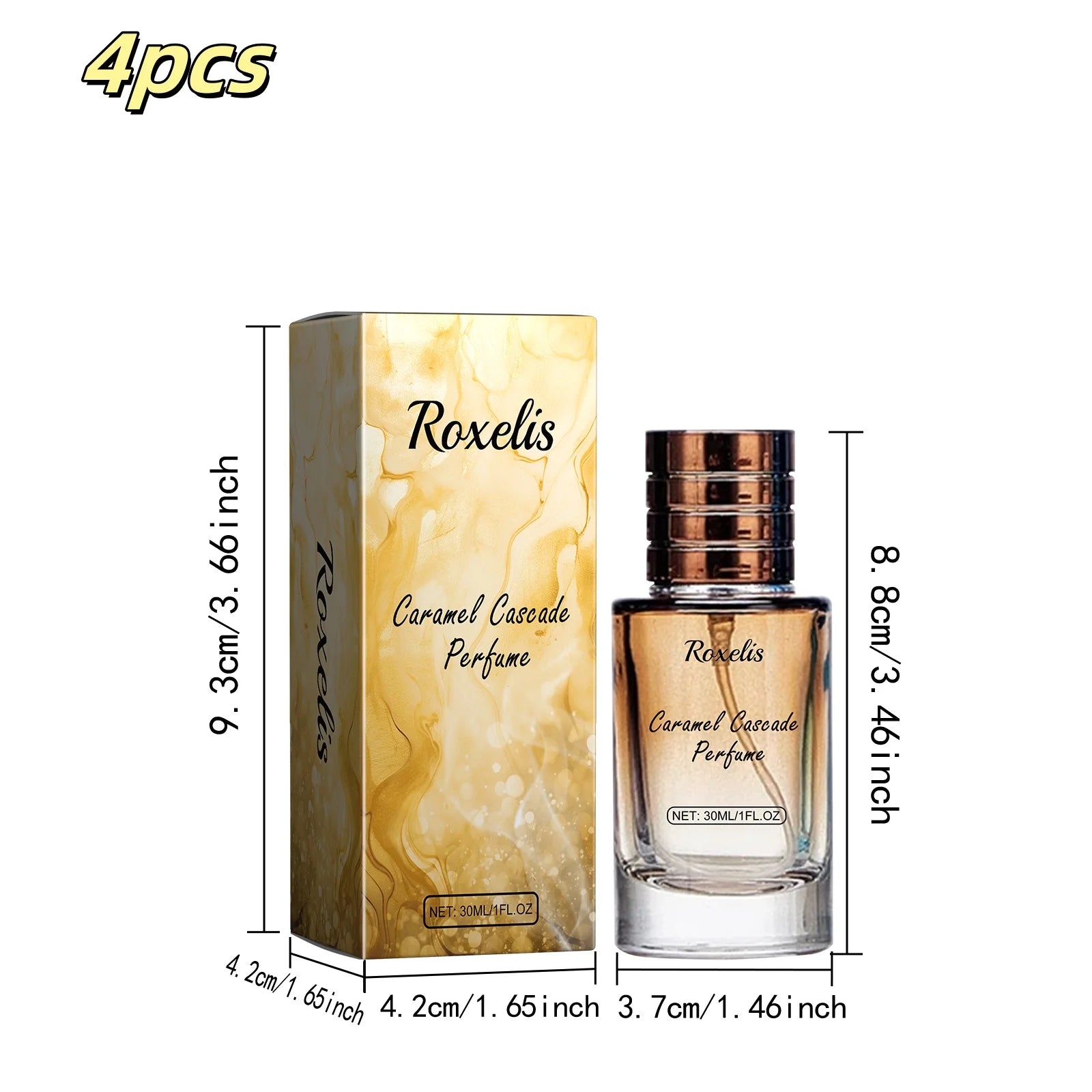 ROXELIS Caramel Cascade Perfume Spray Perfumes in USA