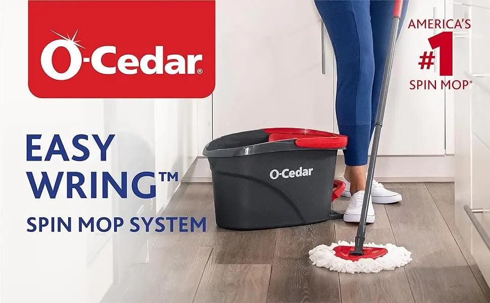 Microfiber Spin Mop & Bucket Floor Cleaning System in USA