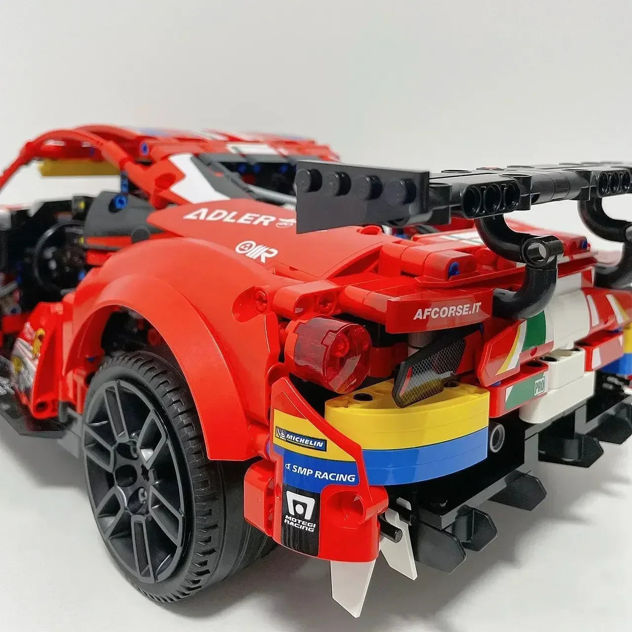 Technical 488 GTE 42125 1684PCS Series Building Blocks MOC Sports Race