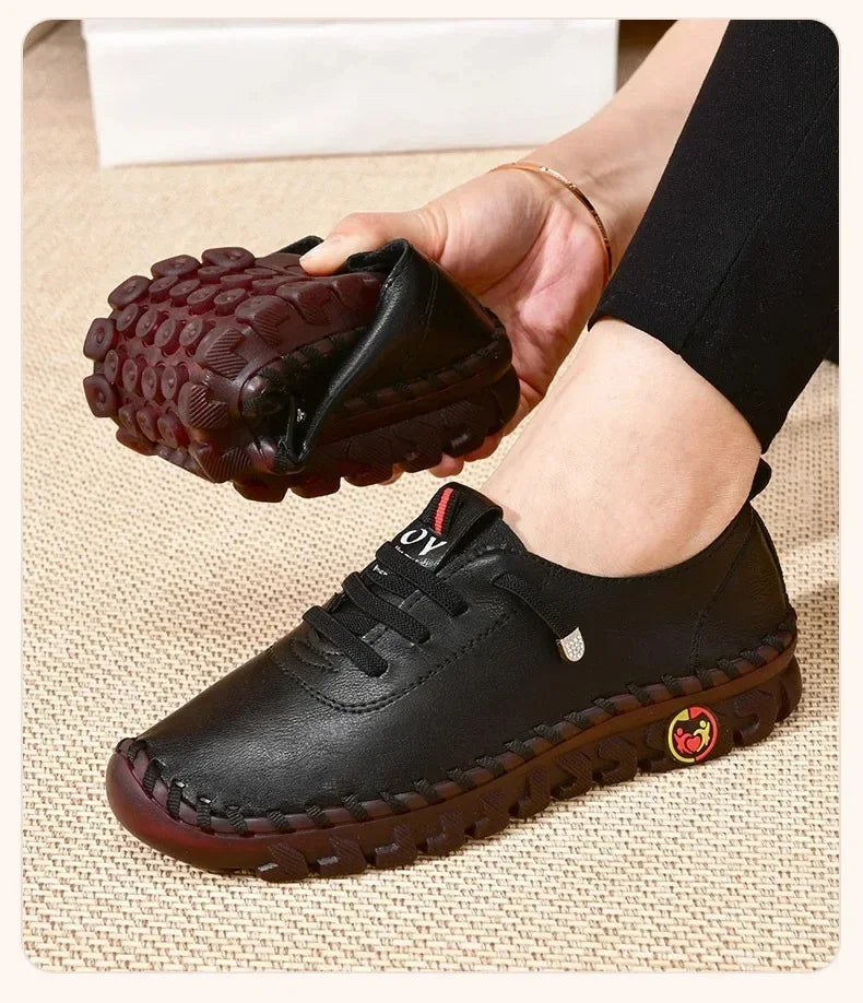 Sneakers Women Shoes Leather Loafers Shoes Women in USA