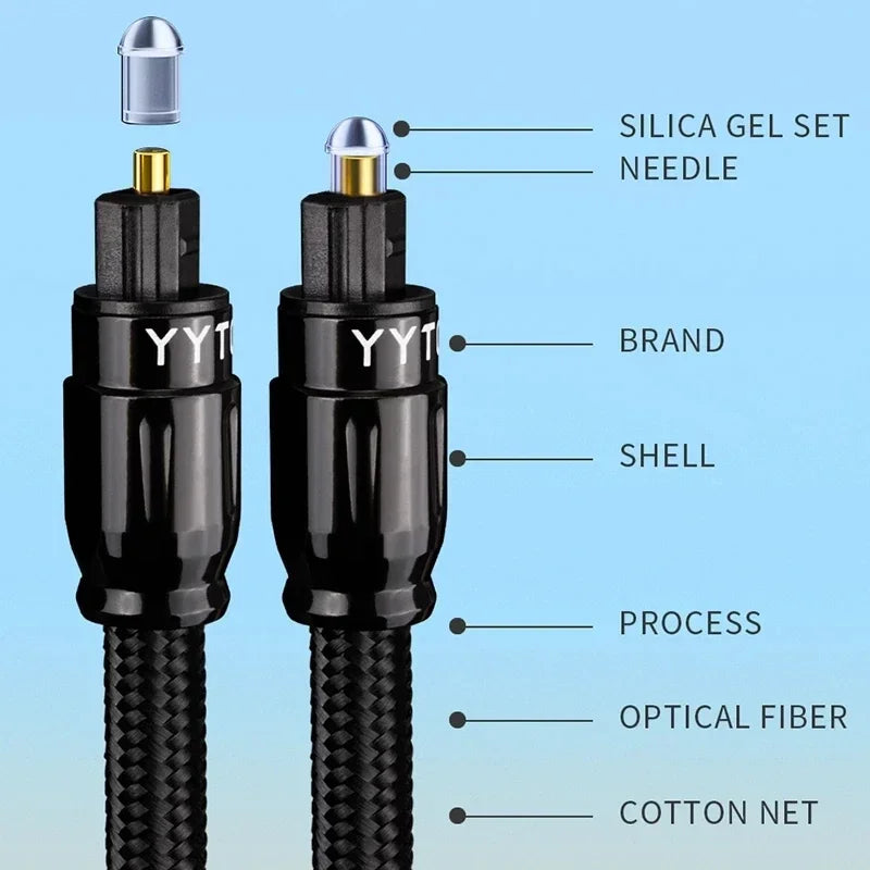 Audio Cable Digital Optical Fiber S/PDIF Sound Bar Speaker in USA.