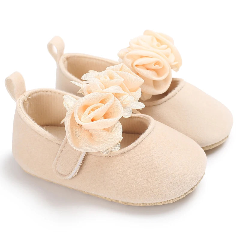 Casual Fabric Sole Butterfly Bow Soft Soled Toddler in USA