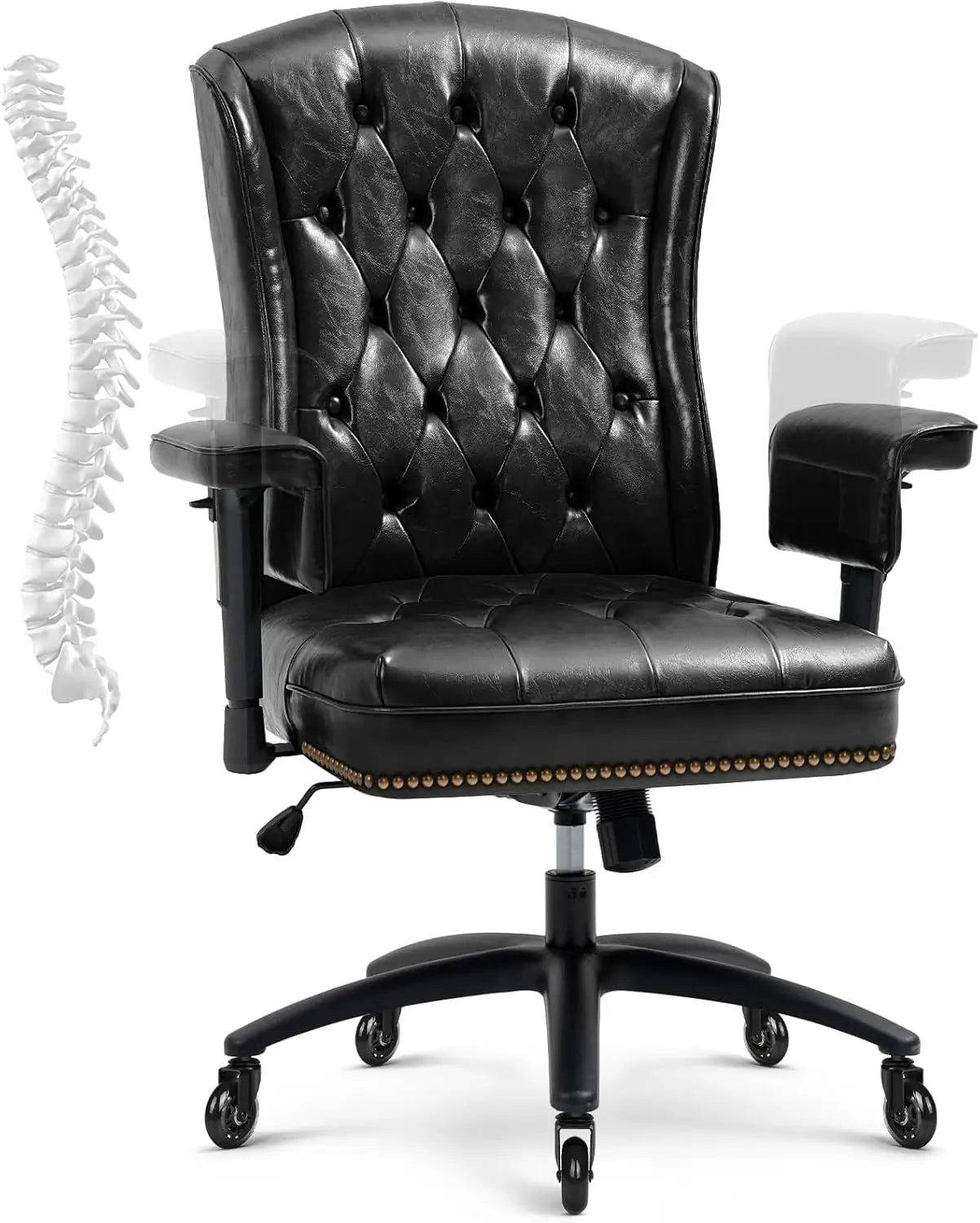 YAMASORO Ergonomic Executive Office Chair with Height-Adjustable in USA.