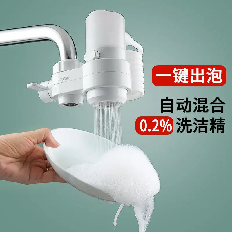 Automatic dishwashing liquid shower artifact brush pan in USA.