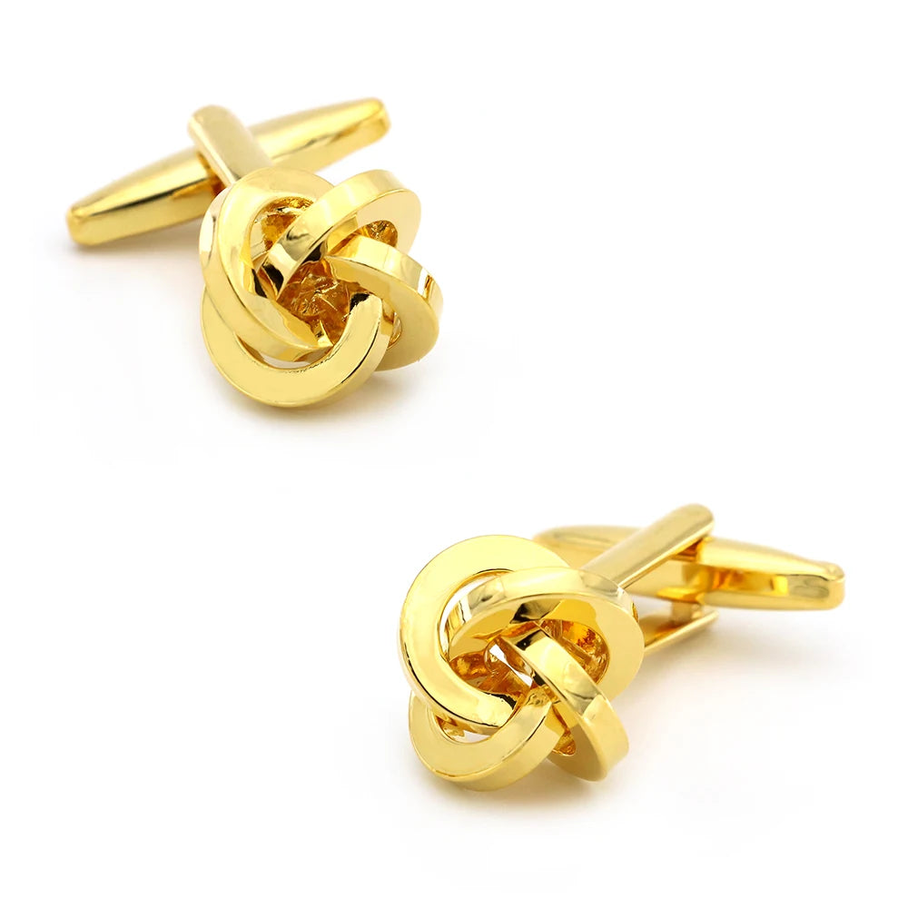 iGame Fashion Knot Cuff Links Quality Brass Material in USA