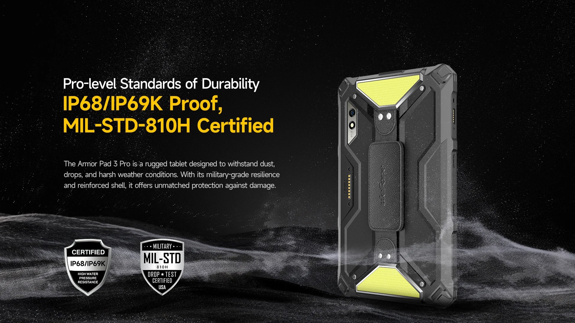 Ulefone Armor Pad Pro Rugged Tablet MediaTeK IN USA.