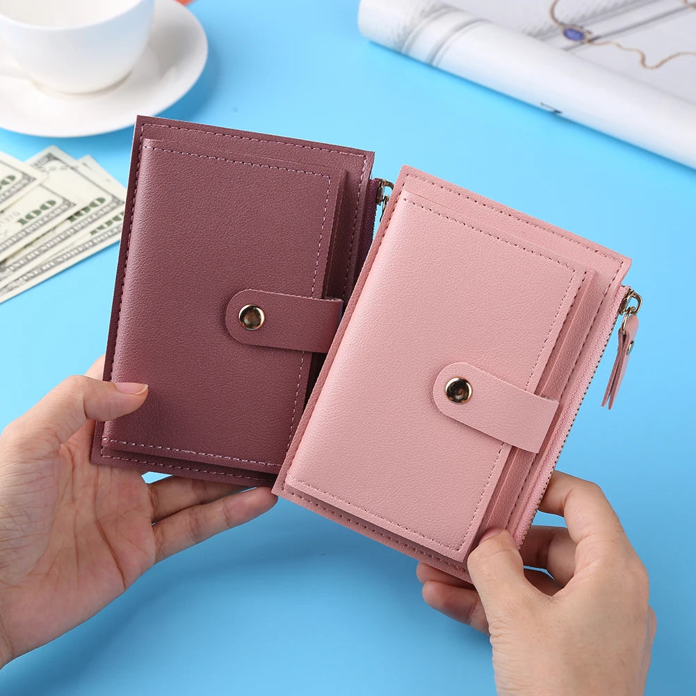 Women Wallets PU Leather Female Purse Mini Hasp in USA