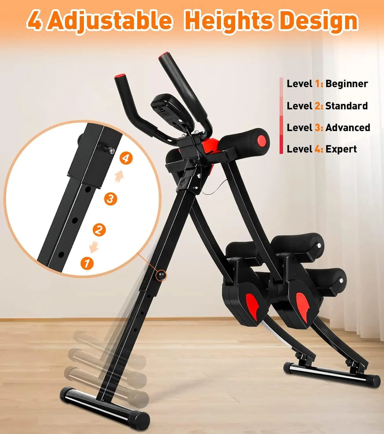 Machine Women Home Gym, Adjustable Core Abdominal Exercise in USA