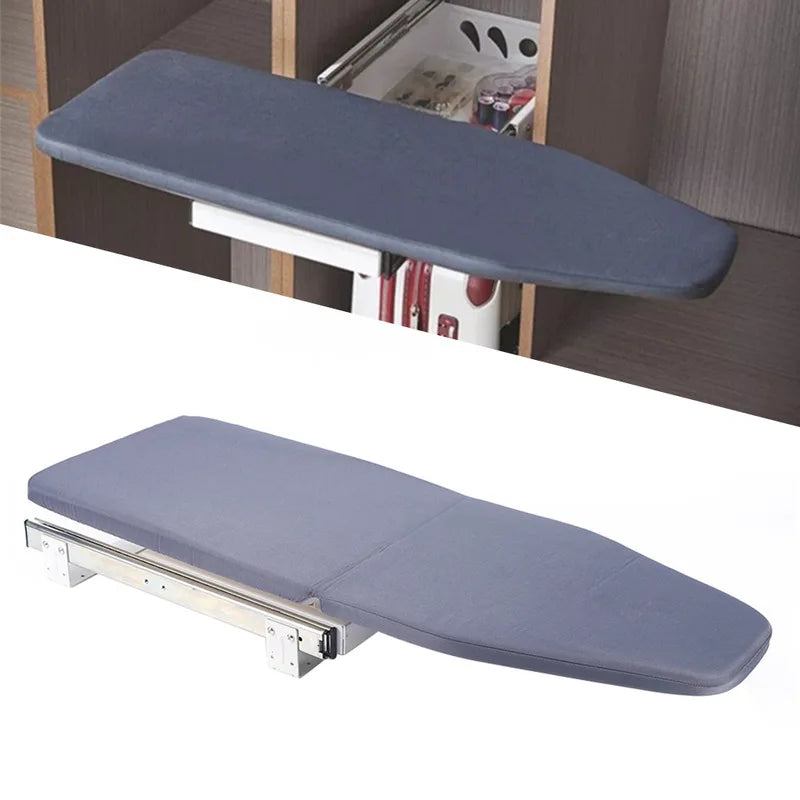 Retractable Rotating Ironing Board Gray Foldable in USA.