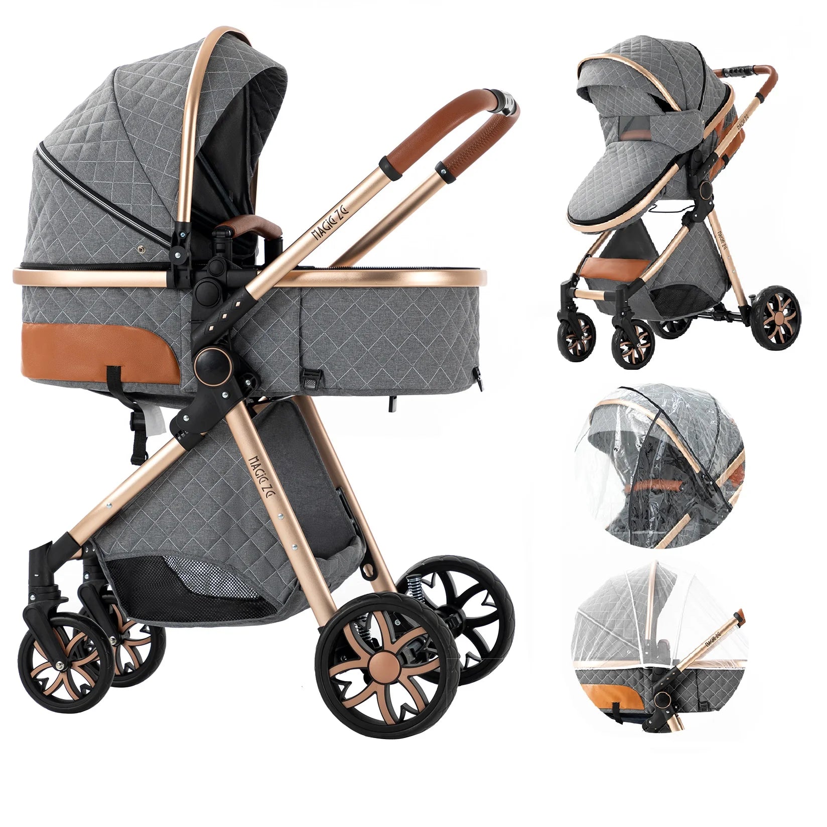 Foldable Stroller High landscape Newborn Baby in USA