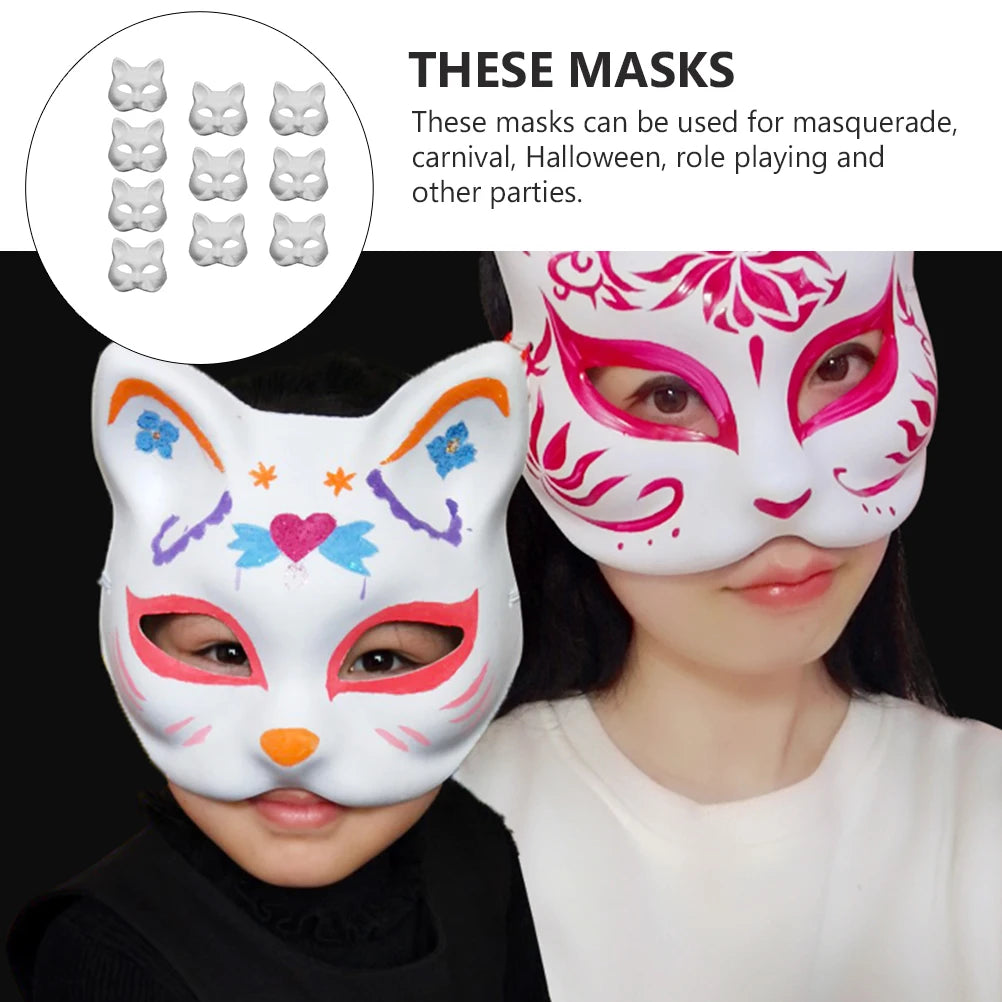 DIY Painting Cosplay DIY Unpainted Masks in USA