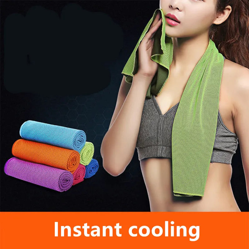 Quick Dry Summer Gym Cooling Outdoor Running Fitness Yoga