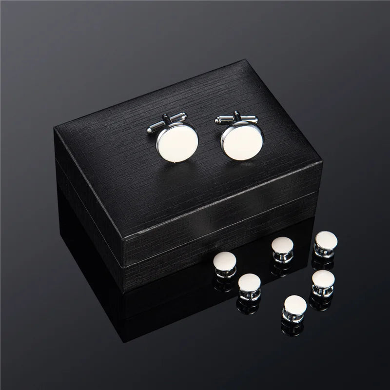 Wedding Cufflinks Tuxedo Studs Set Men Accessories Cufflinks in USA