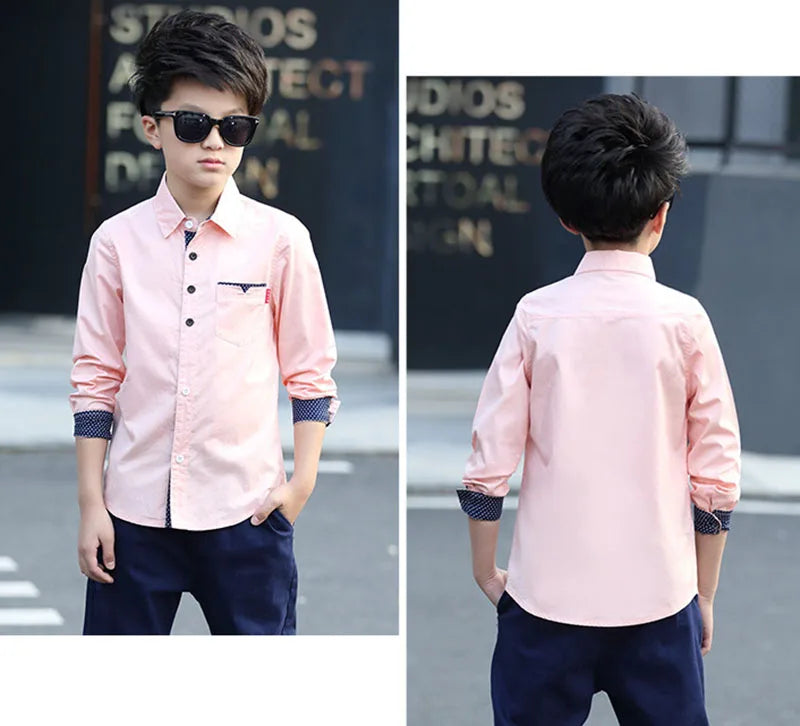 Teenager Kids Boys Clothes Children Shirts Fashion in USA