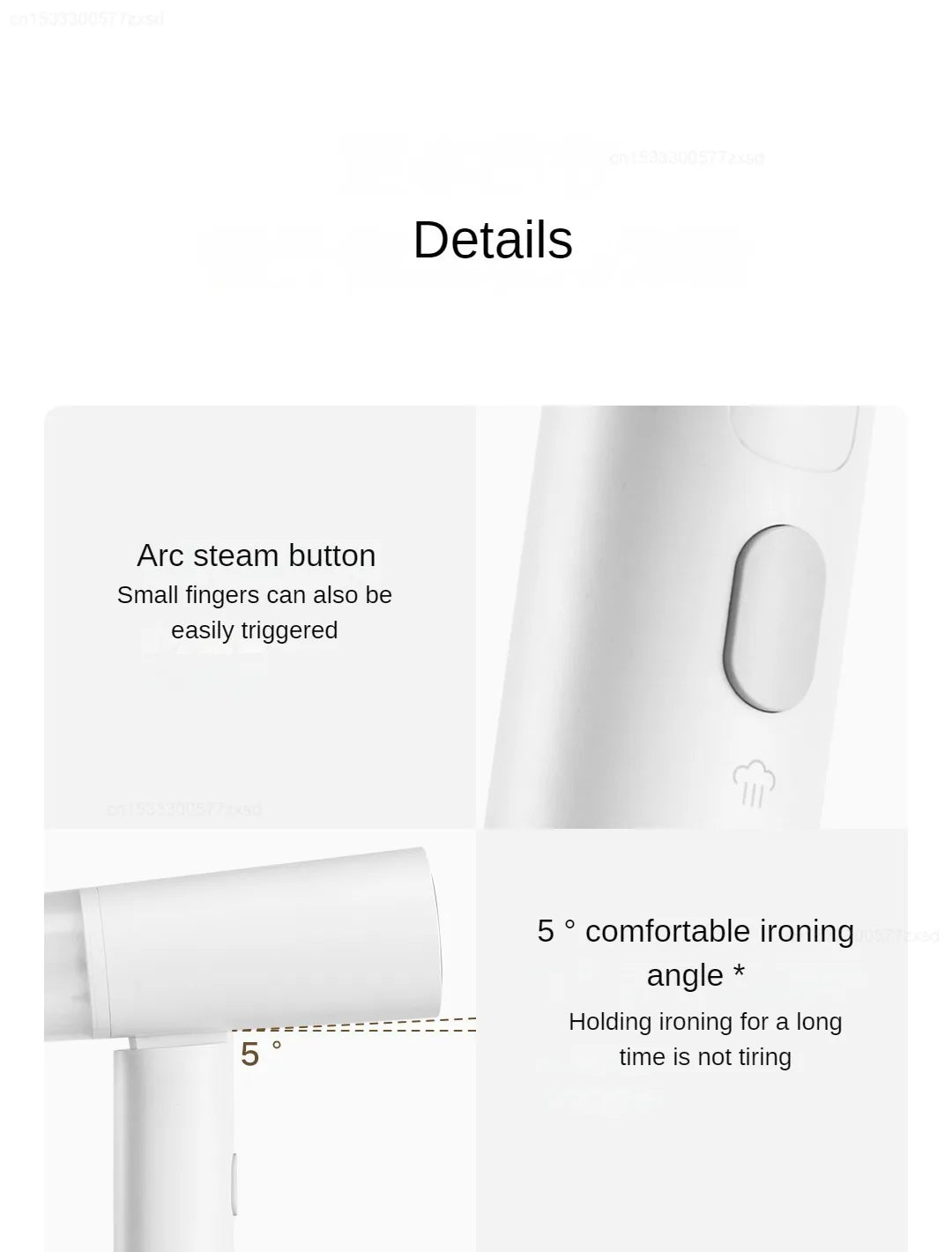 Xiaomi Mijia Garment Steamer Foldable Handheld Clothes IN USA.