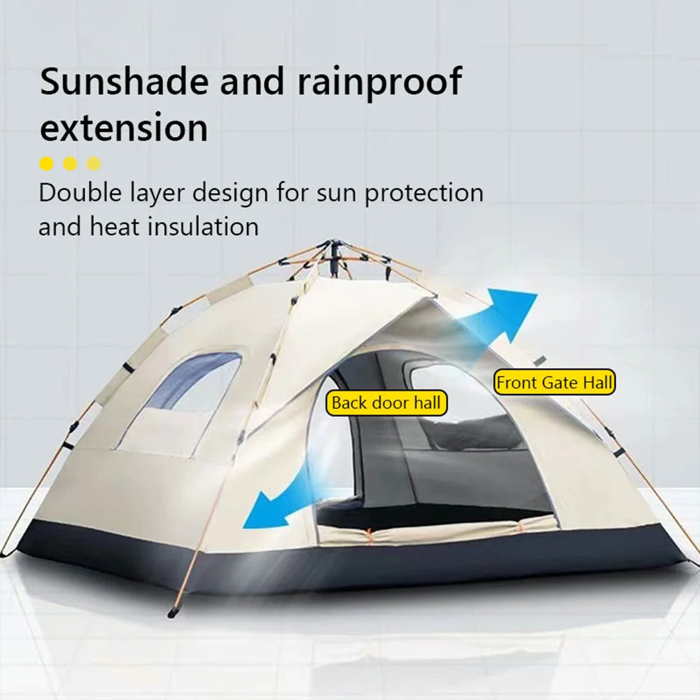 Automatic Quick-opening Tent Outdoor Self-driving Travel in USA