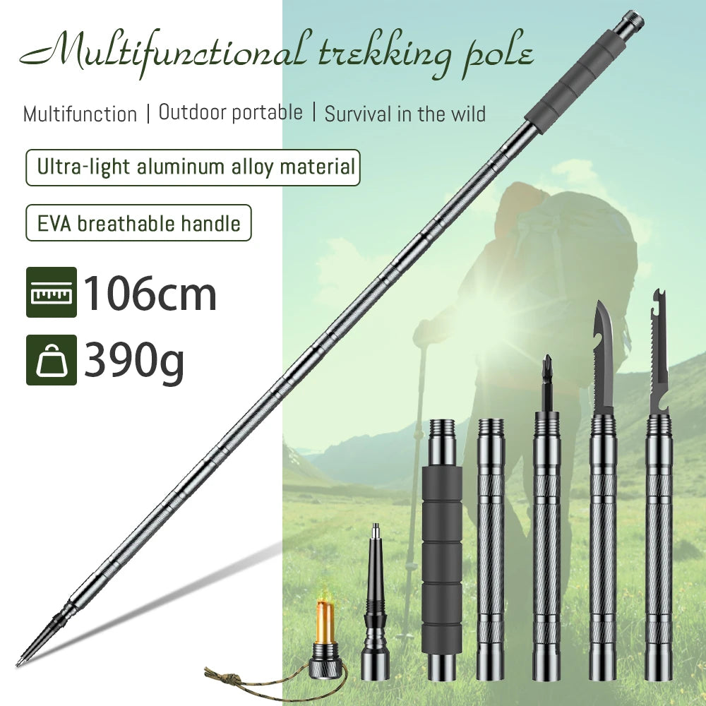 Collapsible Telescopic Sticks Lightweight Walking Hiking in USA