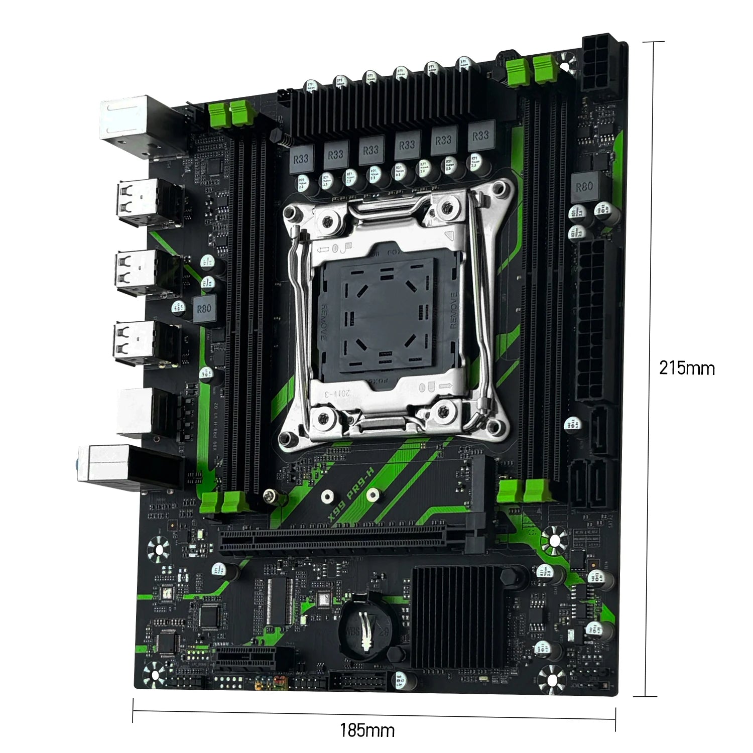 MACHINIST X99 PR9-H Motherboard Set Kit With Intel LGA2011-3 Xeon E5 2