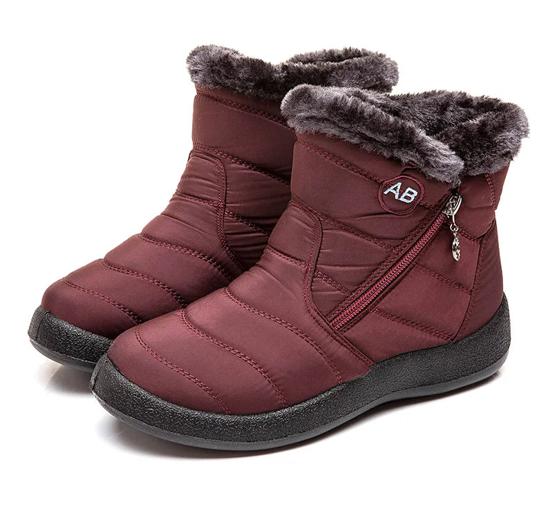 Women's Boots Women's Winter Boots Fur Winter Shoes For Women Ankle Bo