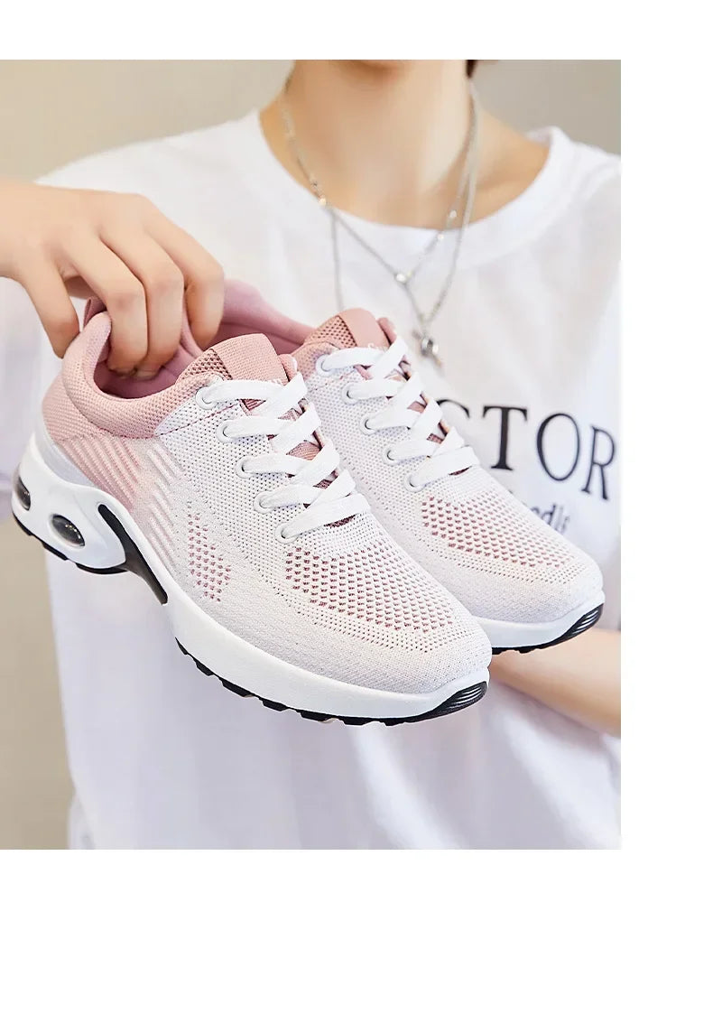 New Running Shoes Ladies Breathable Sneakers Summer in USA