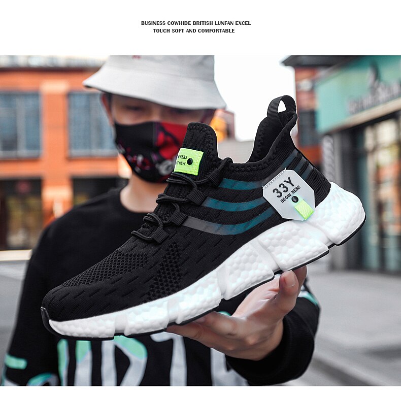 Man Outdoor Light Comfortable Mesh Shoes in USA