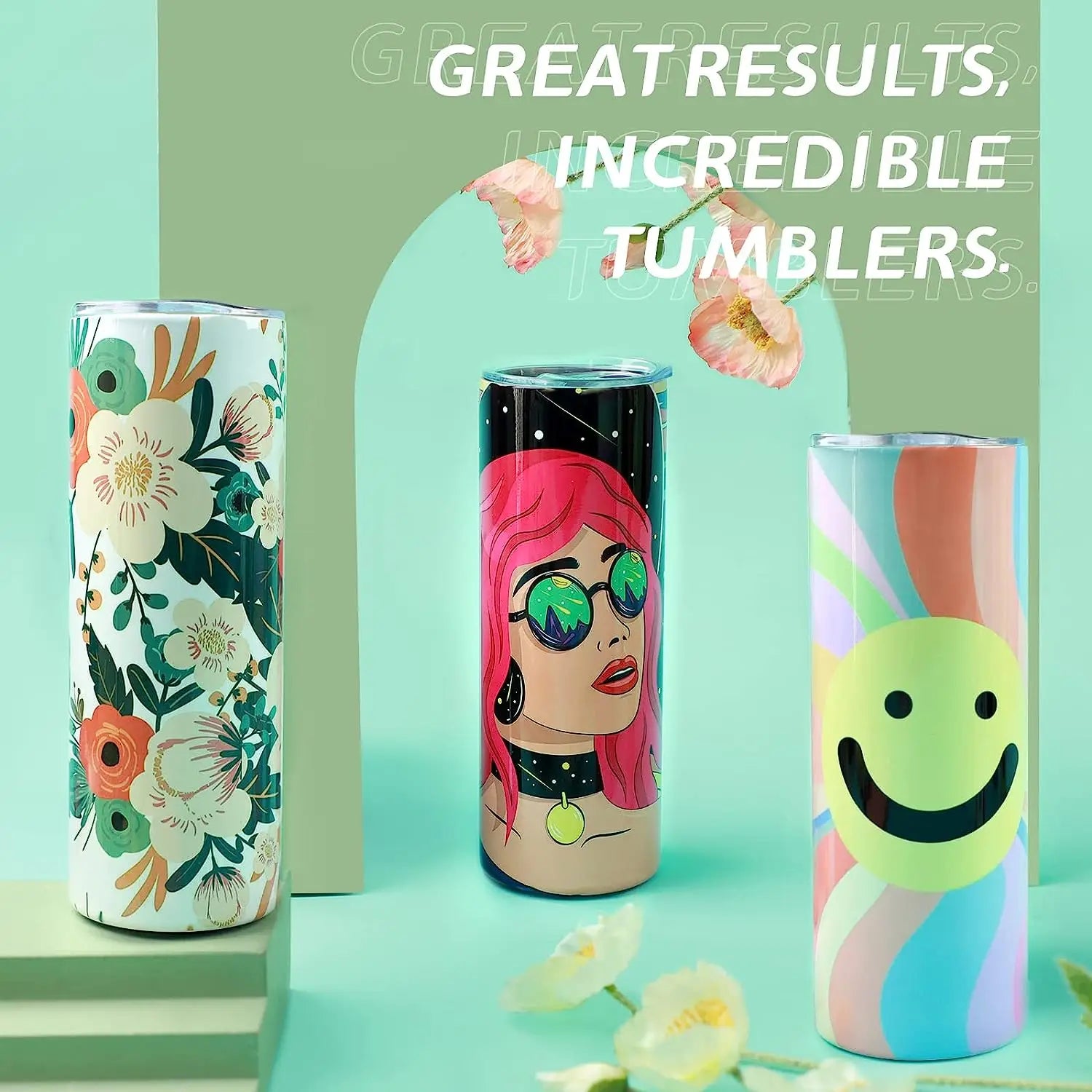 Sublimation Tumblers Skinny Straight Sublimate Tumbler in USA