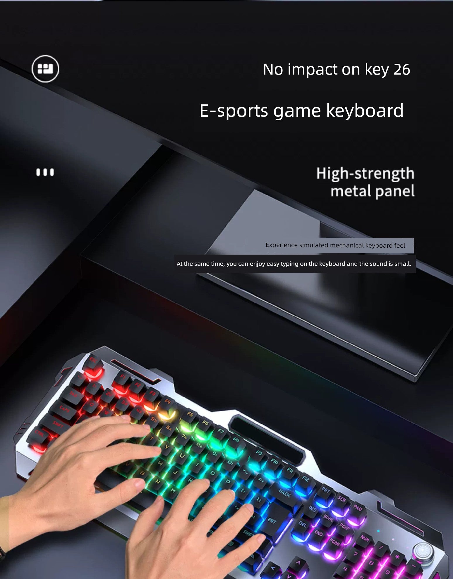 Pioneer Real Mechanical Feeling Wireless Keyboard and Mouse in USA.