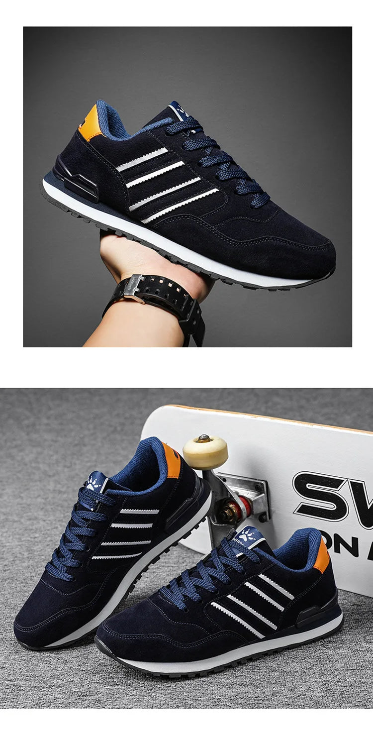 Men Chunky Sneakers Suede Men's Casual Shoes in USA