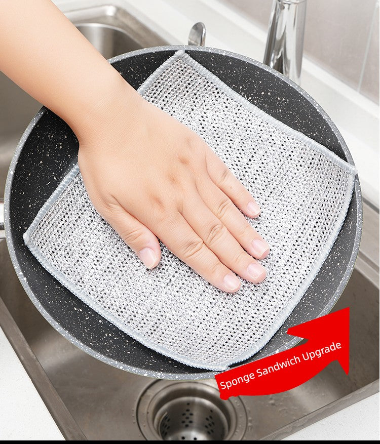 Steel Wire Dishcloth Oil-Free in USA.